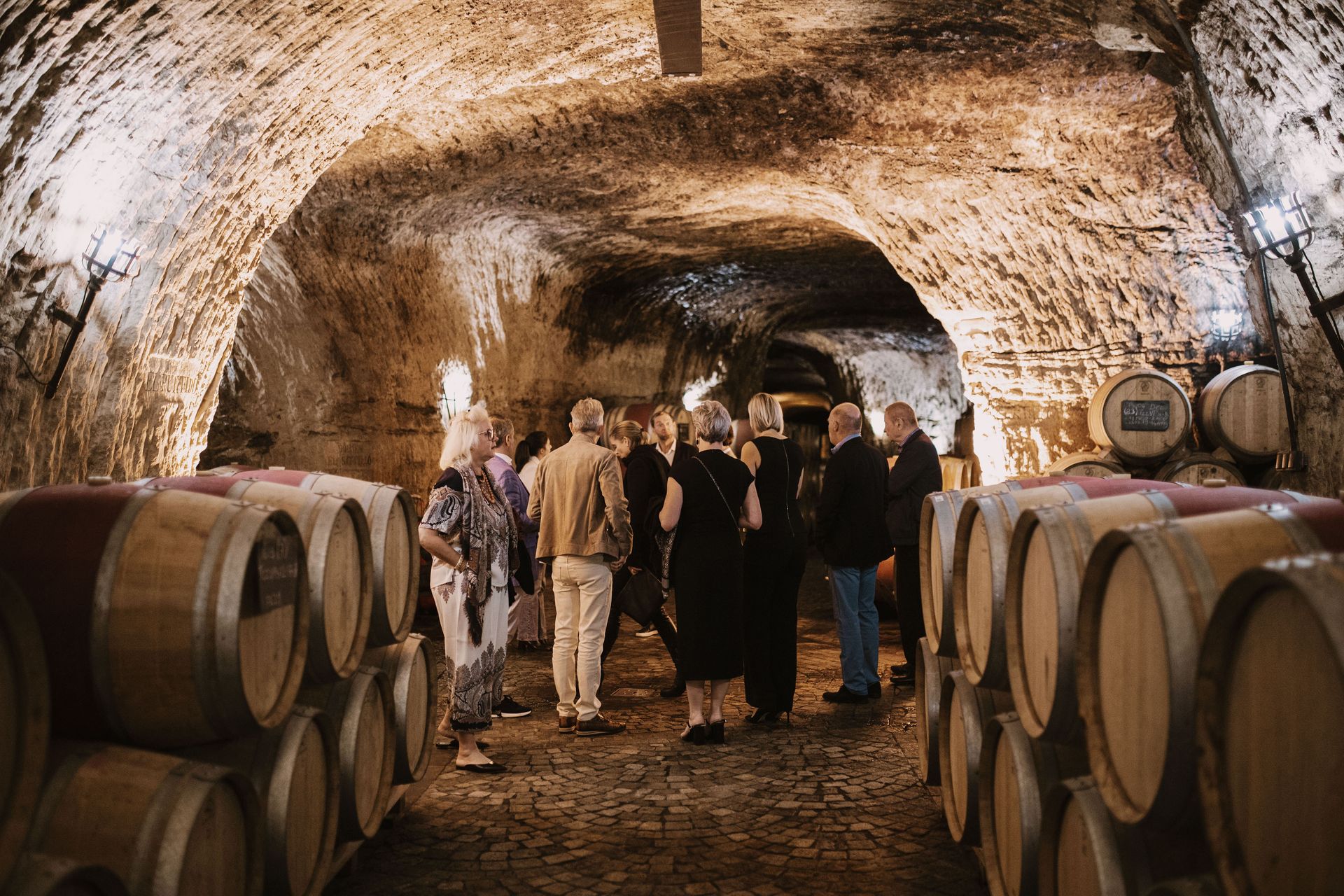 Day 3 of the Bugatti Grand Tour Europe 2023, Sierra Cantabria Viñedos y Bodegas.